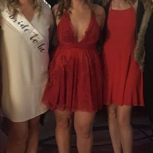 Little Red Party Dress